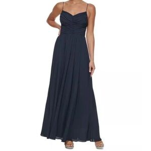 DKNY Navy Formal Dress